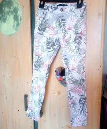 Jean skinny fit IKKS taille 8 ans, tropical,
