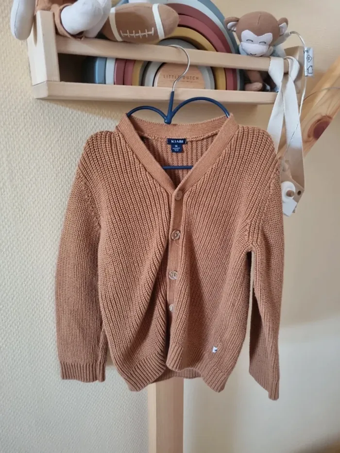 Cardigan marron