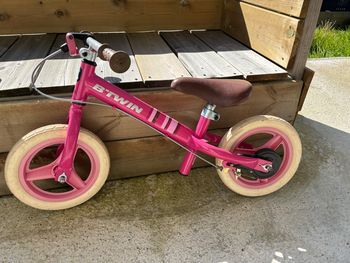 Draisienne btwin decatlon rose