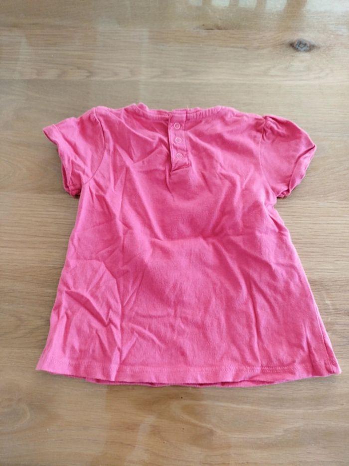Tee-shirt fuschia - photo numéro 4