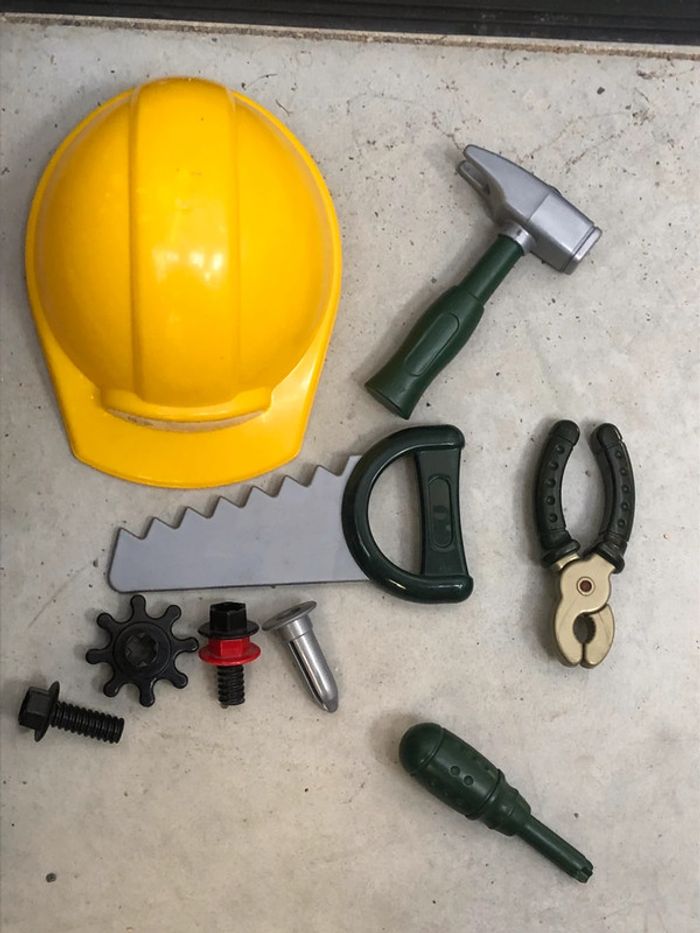Établi Work Bench Bosch + casque et outils - photo numéro 5