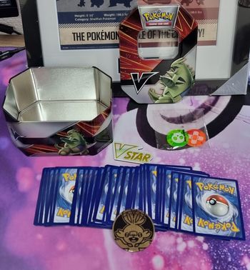 Boite Pokebox vide de rangement Tyranocif 50 cartes sans double