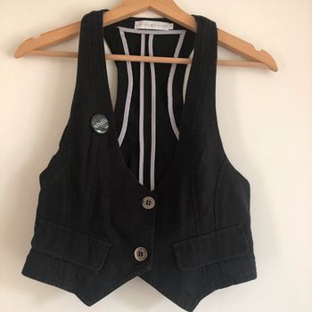 Gilet style barman femme cache cache