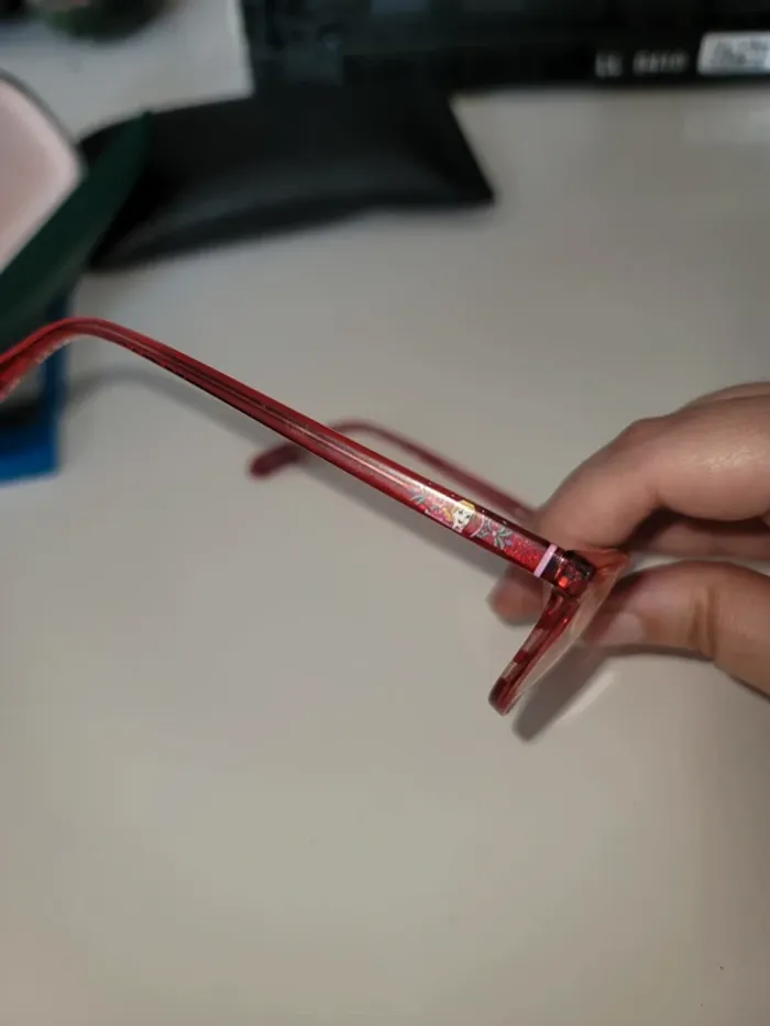 Lunettes de vue enfant rouge reine des neiges be - photo numéro 2