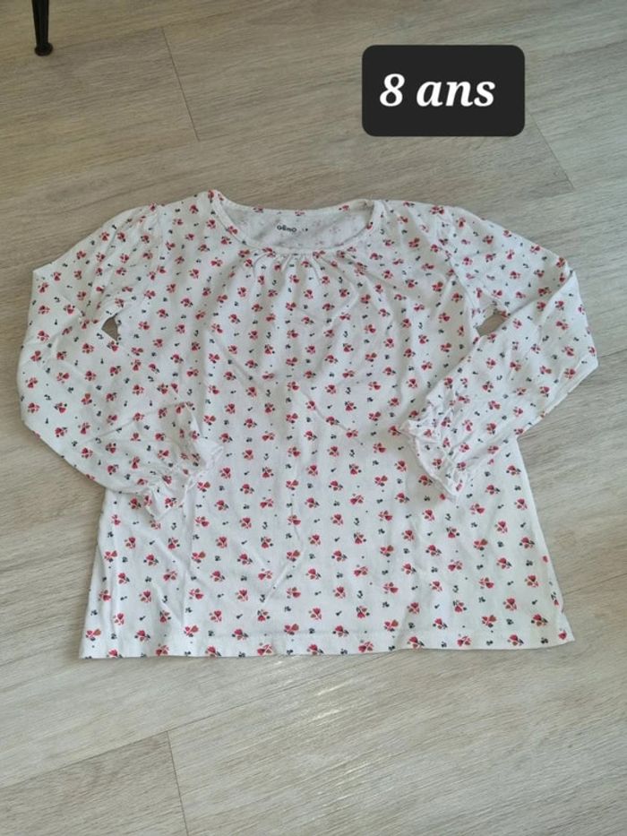 Haut manches longues 8 ans