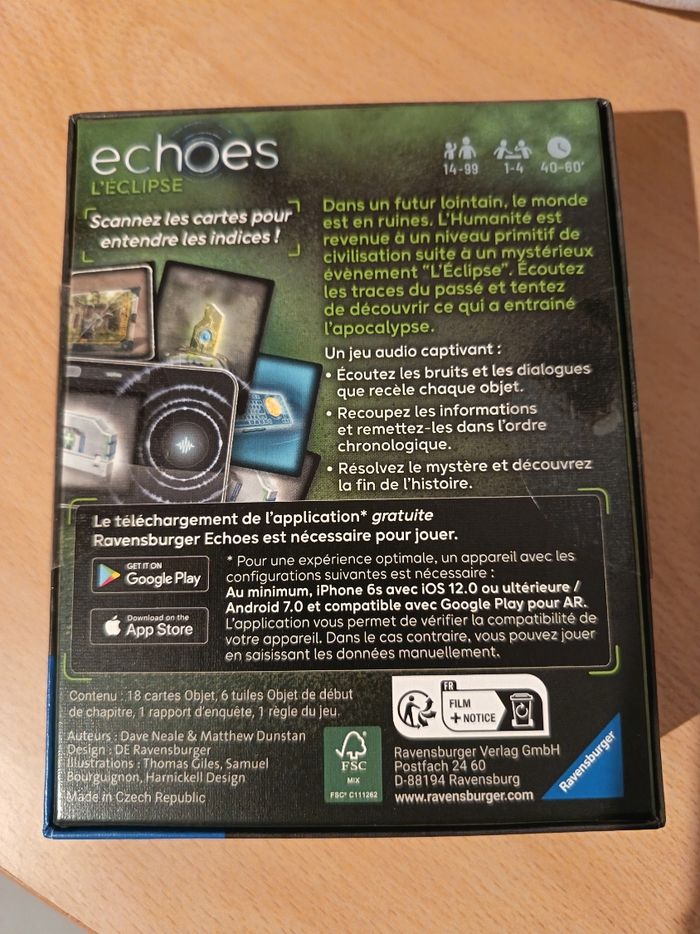 Jeux d’enquête Echoes – plusieurs modèles – très bon état - photo numéro 7