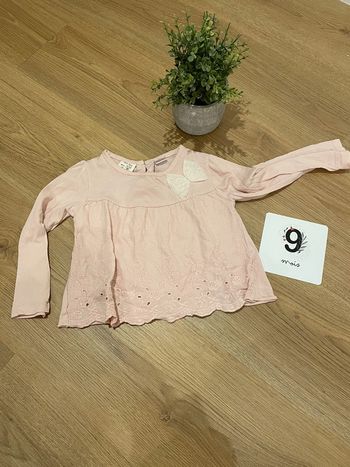 Tee shirt manches longues Zara 9-12 mois