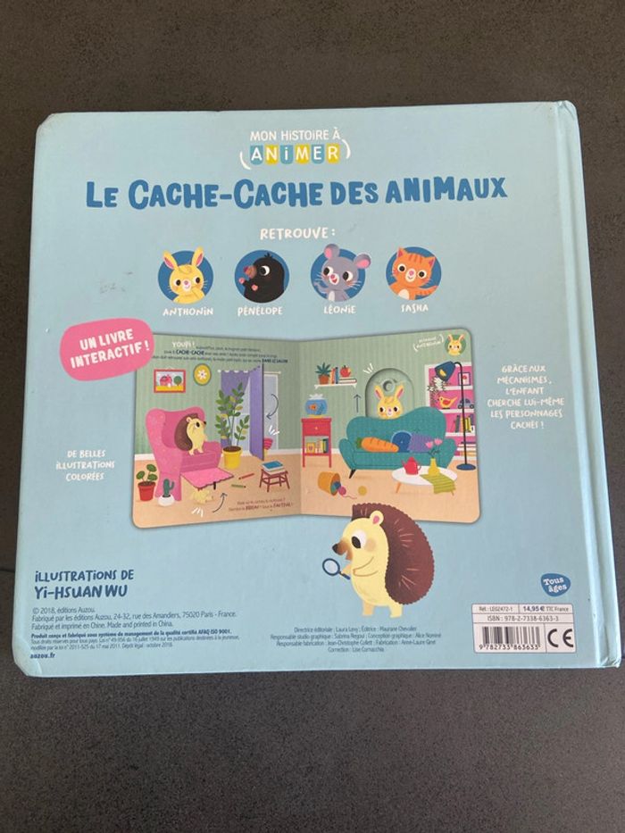 Livre animé avec tirettes - photo numéro 7