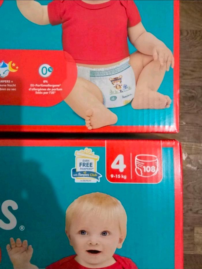 🌟 Pampers Baby Dry pants 2x108 couches T4 (9 - 15 kg) 🌟 - photo numéro 2