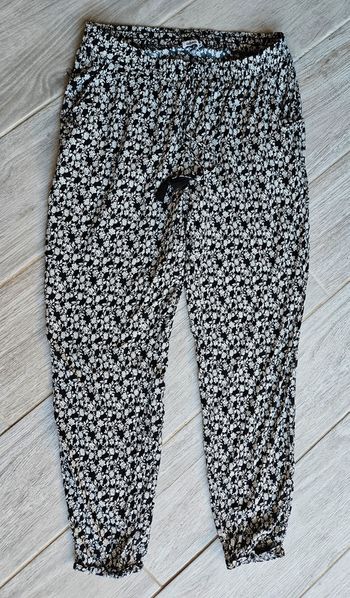 Pantalon fleurie fluide 42