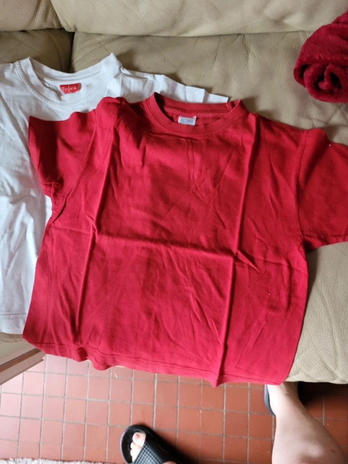 Lot de 2 t shirts tissaia solis - photo numéro 2