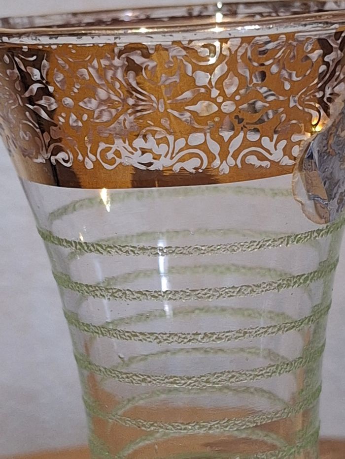 Petit vase granité en verre - photo numéro 2