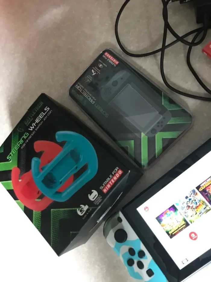 Nintendo switch avec accessoires - photo numéro 6