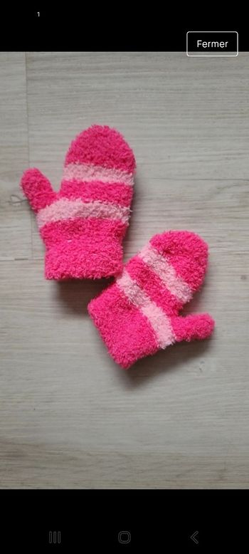 Gant bébé fille 6/12 mois