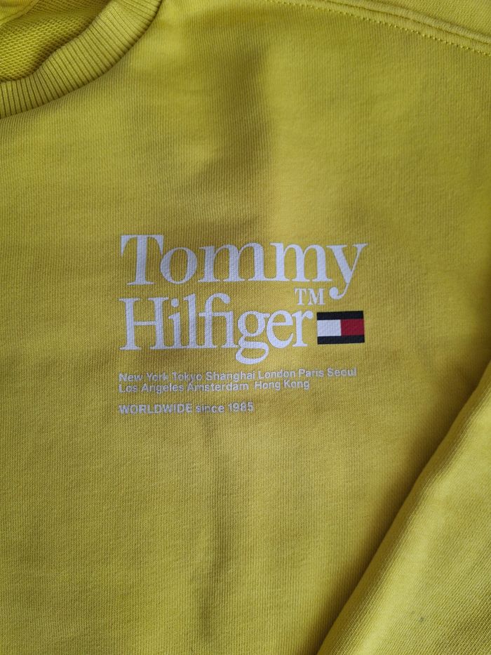 Pull jaune Tommy - photo numéro 3
