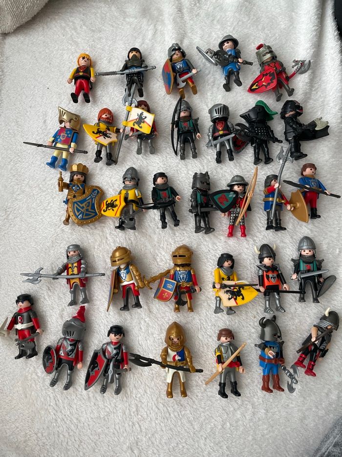 Playmobil chevalier 3€ l’unité