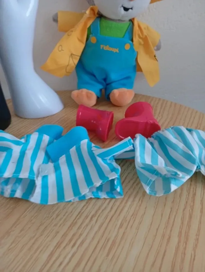 Peluche T'choupi complet 22cm dessins animés tchoupi et doudou - photo numéro 3