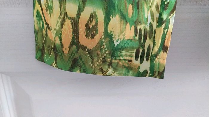 Pantalon été coloré vert jaune 34 36 - photo numéro 3