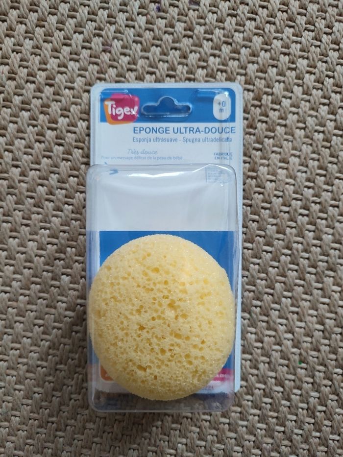 Éponge bébé neuve