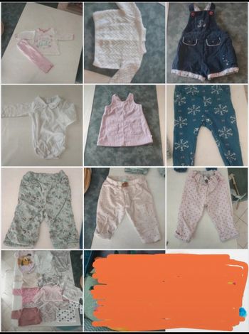 Lot 20 pièces 6 mois