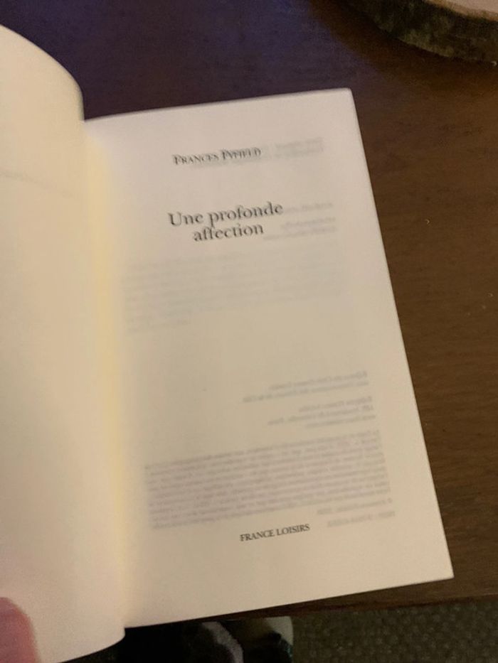 Une profonde affection - photo numéro 5