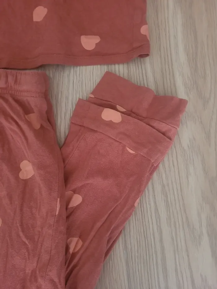 Pyjama motif cœur - photo numéro 3