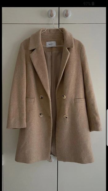 Caban beige Stradivarius  XS