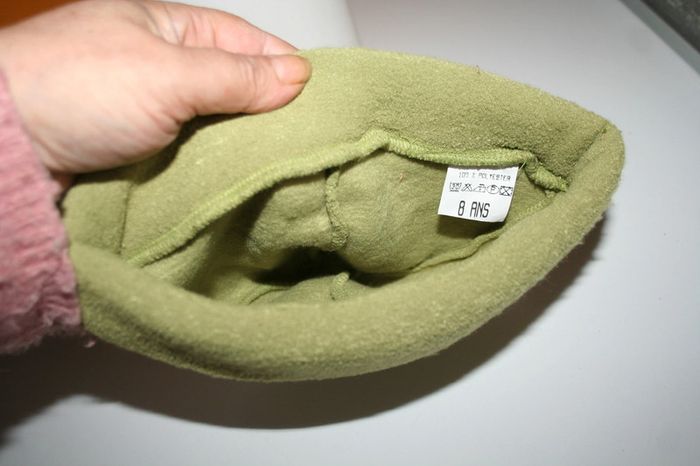 🌸Bonnet chapeau vert pomme Taille 8 ans " Orchestra " 🌸 - photo numéro 3