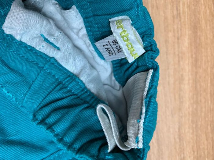 Pantalon turquoise 2 ans - photo numéro 3