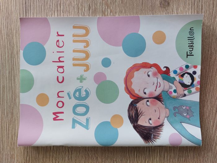Petit cahier Zoé + Juju éditions Tourbillon