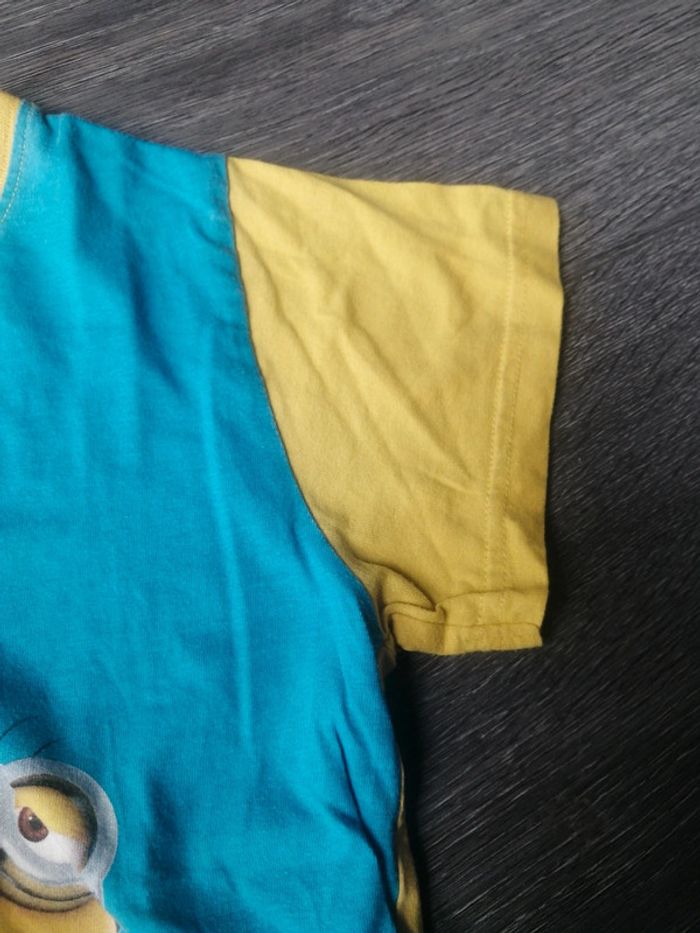 Tee shirt manche courte minions 8A - photo numéro 4