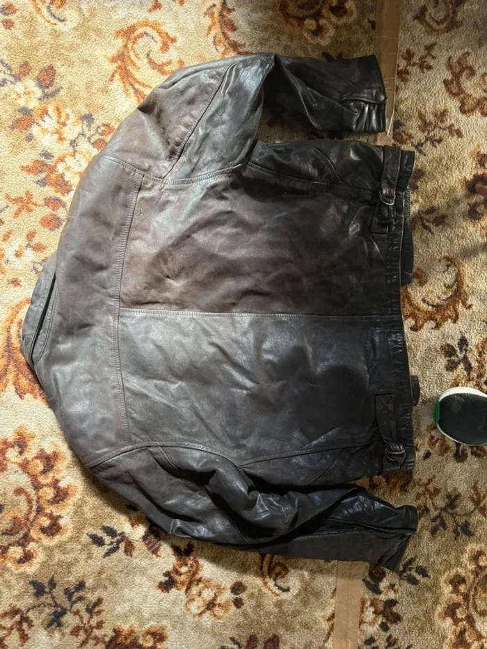 Veste en cuir