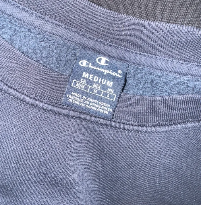 Pull bleu Champion - Taille M - photo numéro 3