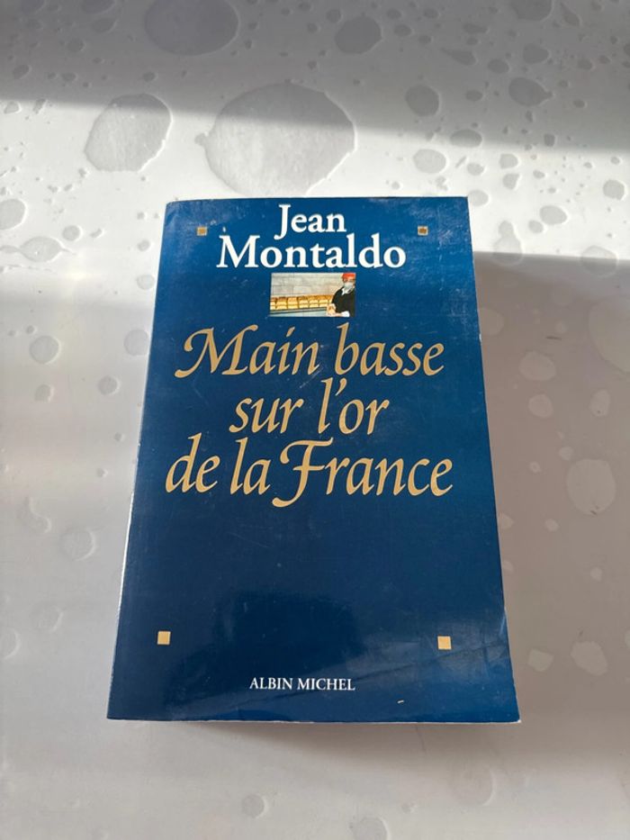 Livre main basse sur l’or de la France