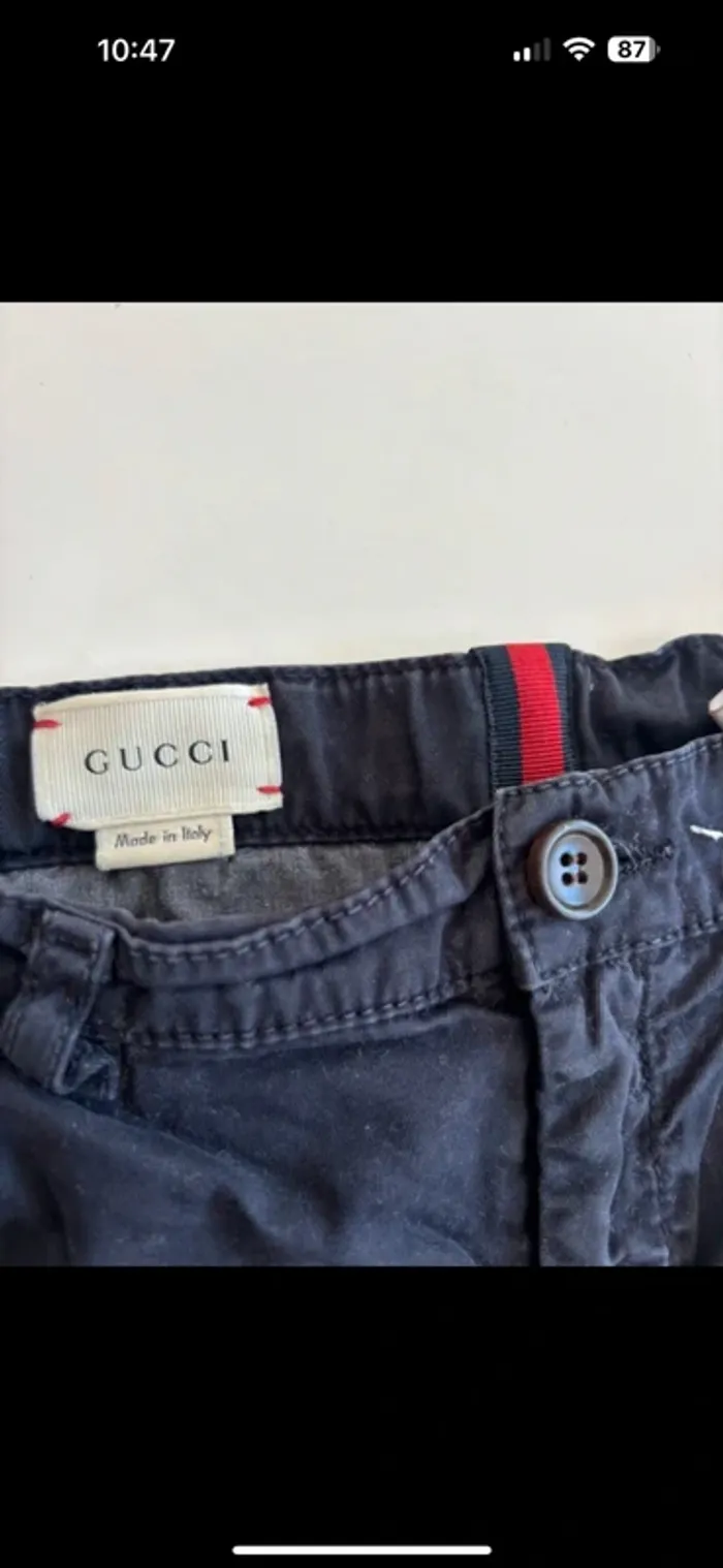Short Gucci garçon – 36 mois – Authentique - photo numéro 4