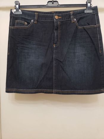 Jupe courte en jeans