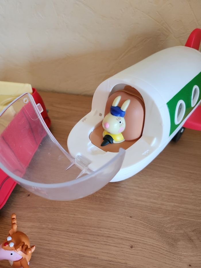 Voiture + avion peppa pig - photo numéro 7