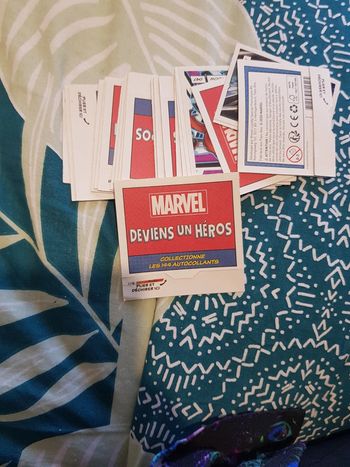 Autocollants Marvel
