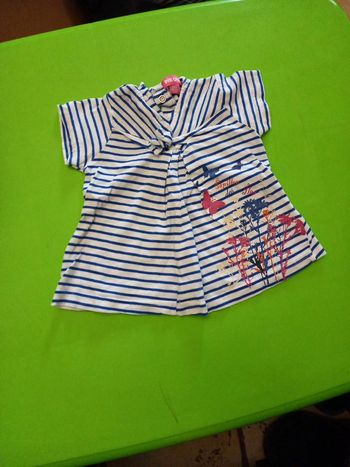 Tee shirt manche courte 6 mois