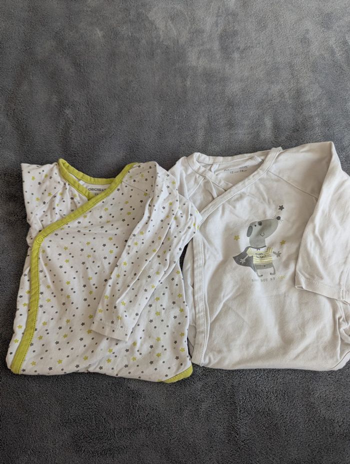 Lot de 3 bodies - 12 mois - Orchestra - photo numéro 2