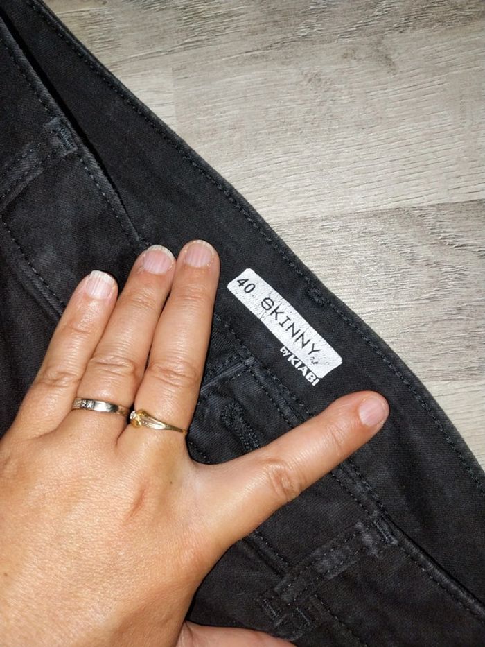 Pantalon femme skinny kiabi 40 - photo numéro 2