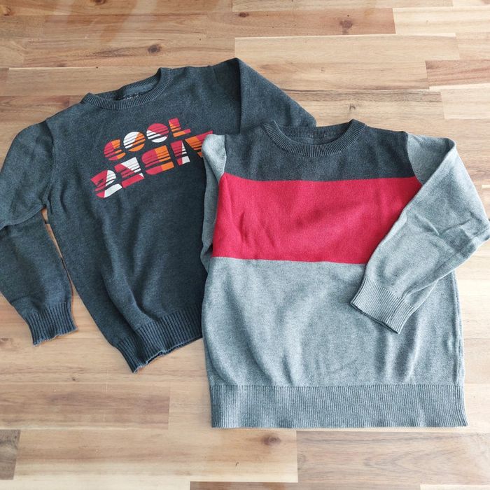 Lot de 2 pulls 6 ans