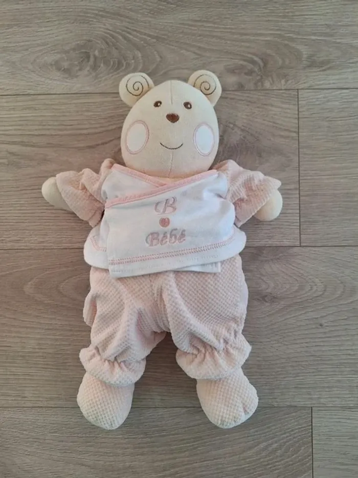 Doudou peluche ours Nounours