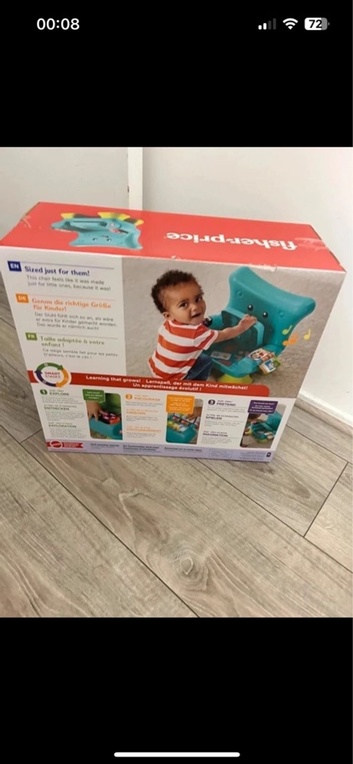Fauteuil musical Fisher-Price Laugh & Learn – 12 mois+ - photo numéro 3