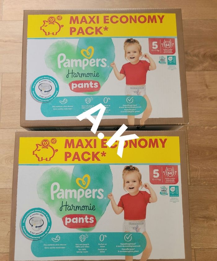 Chouches pampers pants taille 5