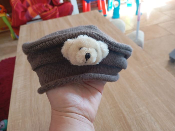 Lot 2 bonnets 0-6 mois - photo numéro 3