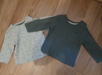 T shirts lot 6 mois