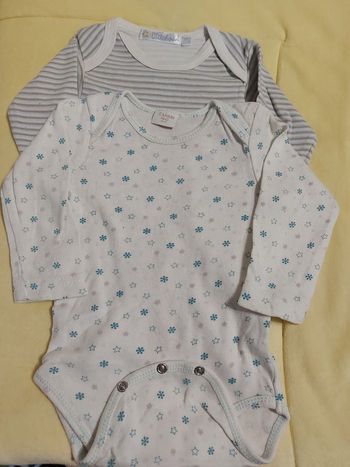 Lot de 2 body 6 mois