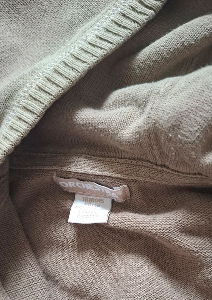 Lot 3 gilets zyppés 18mois - photo numéro 7