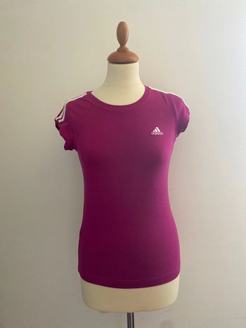T shirt manche courte femme taille 38 de marque Adidas